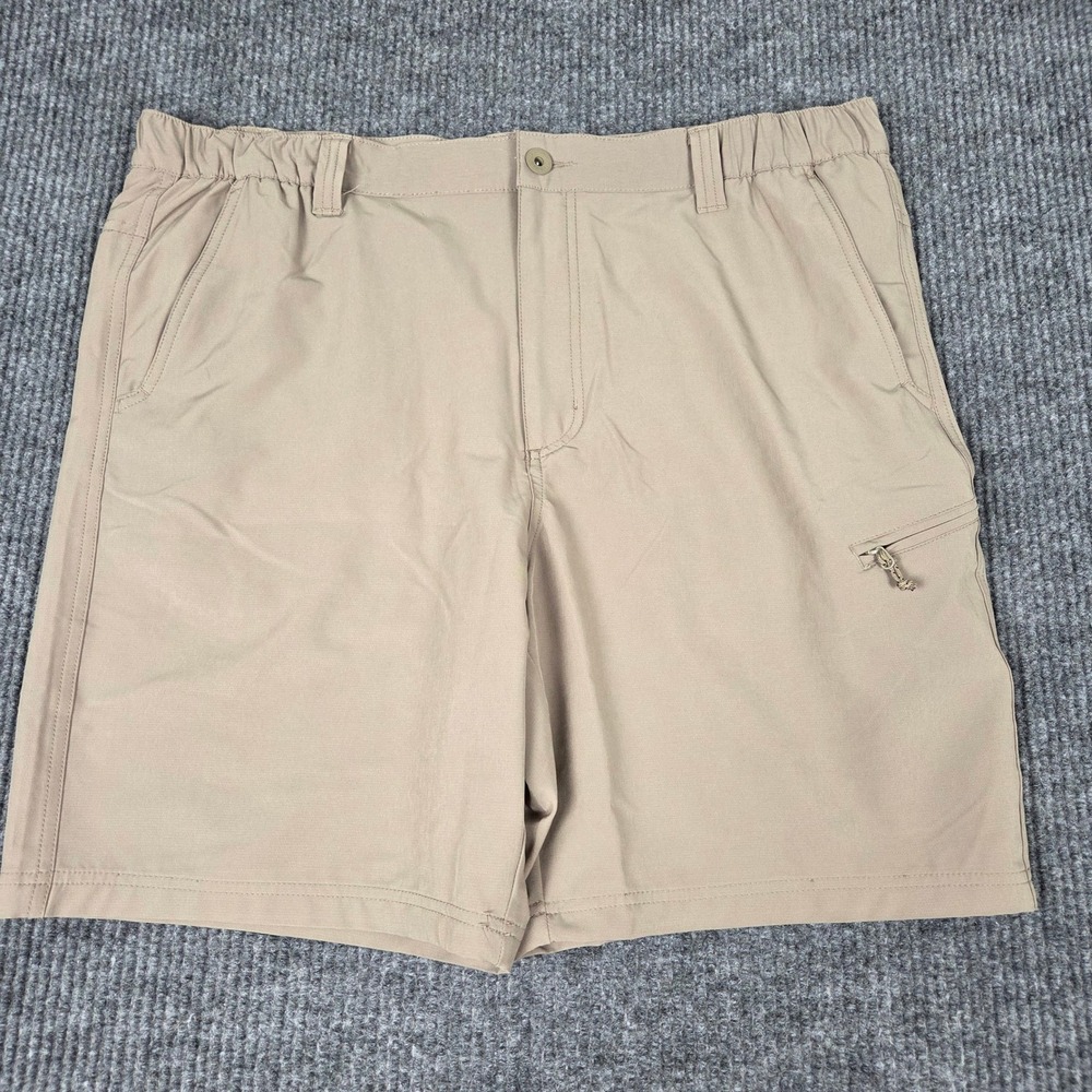 Weatherproof Vintage Mens Tan Stretch Utility Hiking Shorts Size‎ 38 1870439
